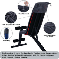 Gym Towel With Zipper Pocket