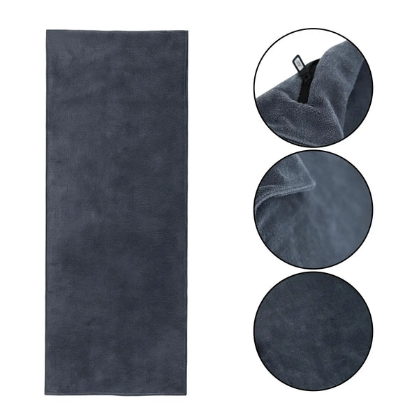 Gym Towel With Zipper Pocket